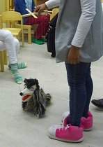 kinderfeestje marionetten poppen